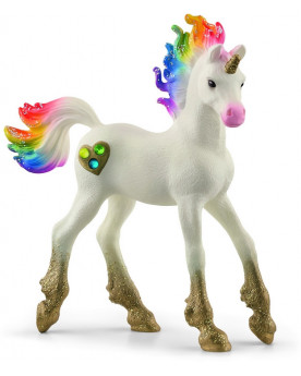 LICORNE ARC-EN-CIEL POULAIN