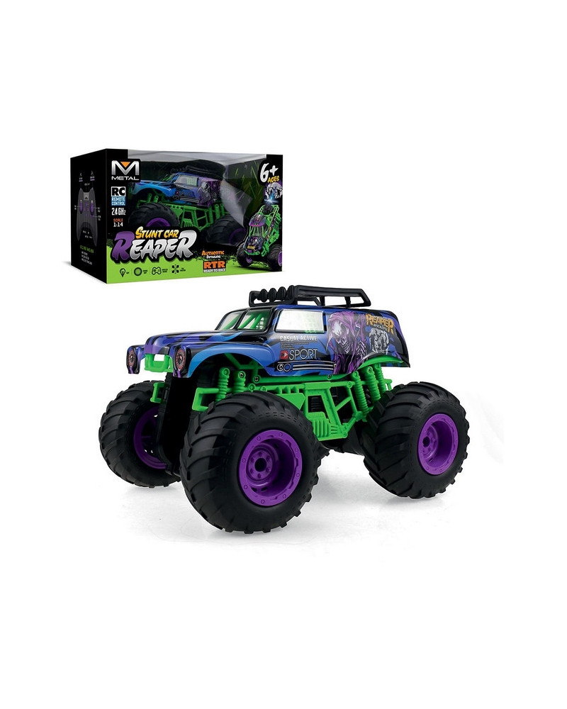 R.C. 1/14 STUNT CAR REAPER F/F 2.4GHZ