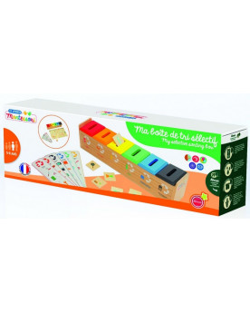 BOITE TRI SELECTIF MONTESSORI