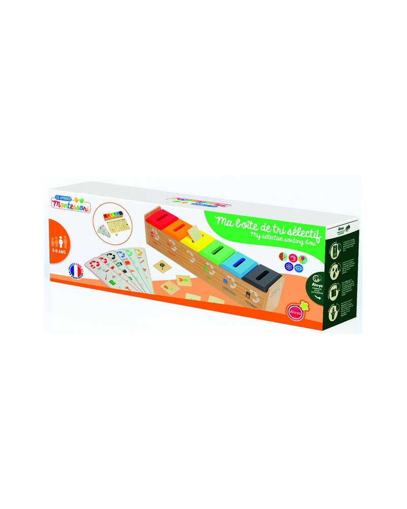 BOITE TRI SELECTIF MONTESSORI