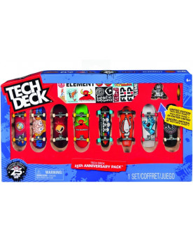 TECH DECK PACK DE 8 25TH...