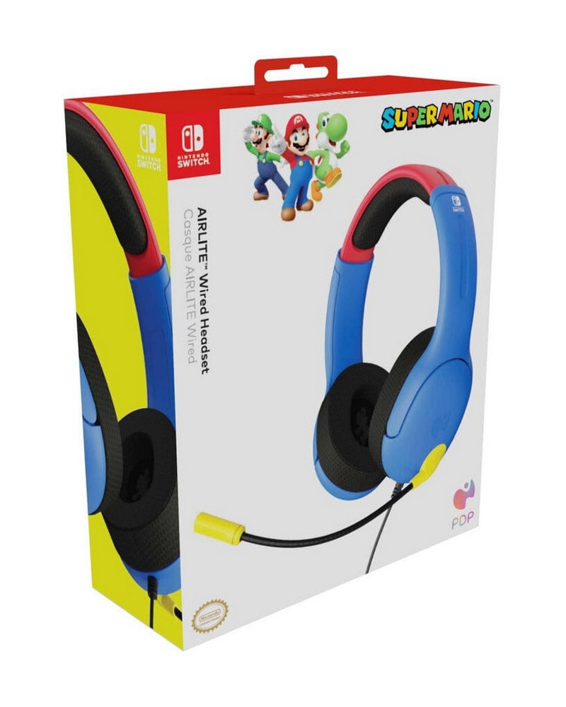 SWITCH CASQUE FILAIRE LVL40 R&B MARIO