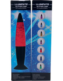 LAMPE GLITTER LED 33CM LEDS