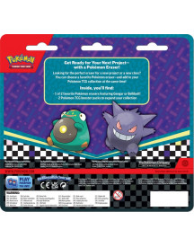 POKEMON GOMME + 2 BOOSTER ANGLAIS