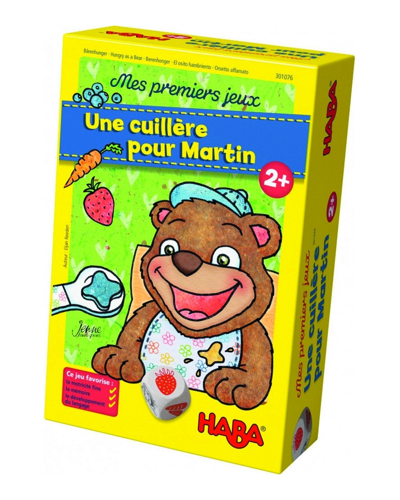 MES 1ERS JEUX UNE CUILLERE POUR MARTIN
