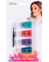 KIT 4 TUBES DE GEL GLITTER MAKE UP