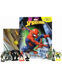 COFFRET COMPTINES ET FIGURINES SPIDERMAN