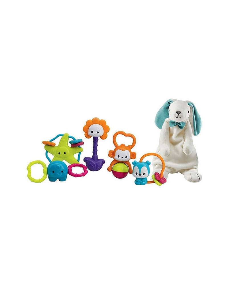 MON COFFRET NAISSANCE PELUCHE LAPIN+HOCH