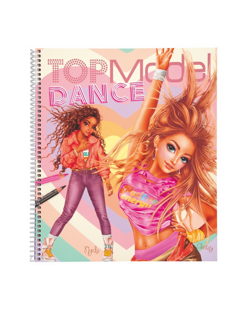 TOP MODEL ALBUM A COLORIER DANCE