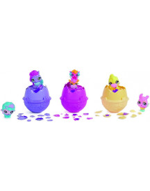 HATCHIMALS PANIER DE PRINTEMPS 5 ANIMAUX
