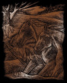ROYAL BRUSH COPPERFOIL GRAVURE DOREE ASS