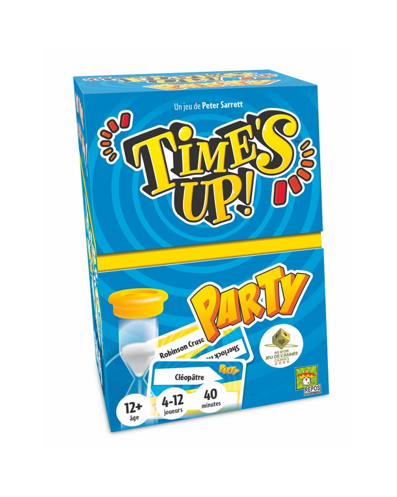 REPOS TIME'S UP PARTY BLEU