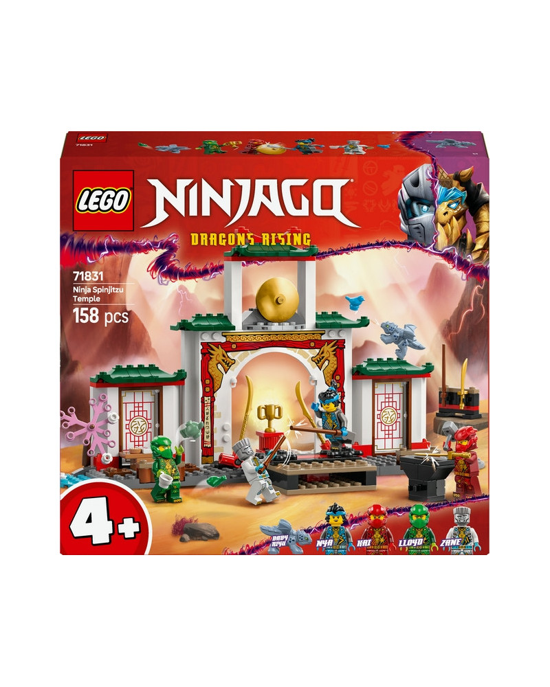 LE TEMPLE DE SPINJITZU DES NINJAS