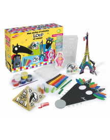 LOUP EN VOYAGE COFFRET MULTI ACTIVITES