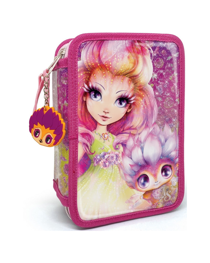 TROUSSE DE CRAYONS A 3 COMP. PETULIA