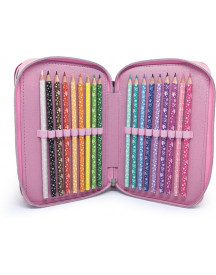 TROUSSE DE CRAYONS A 3 COMP. PETULIA