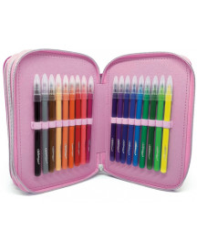 TROUSSE DE CRAYONS A 3 COMP. PETULIA