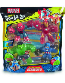 GO JI TSU PACK 4 FIGURINES MARVEL