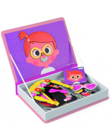 MAGNETI'BOOK CRAZY FACES FILLES