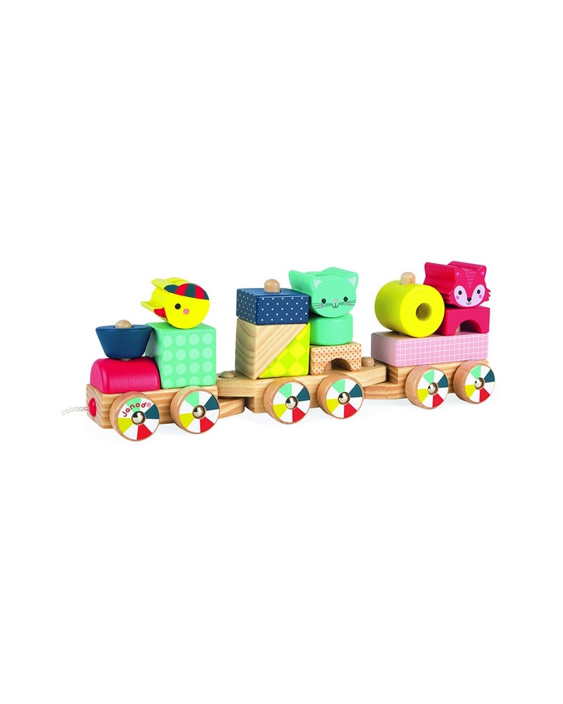 TRAIN EN BOIS BABY FOREST