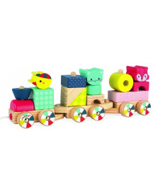 TRAIN EN BOIS BABY FOREST