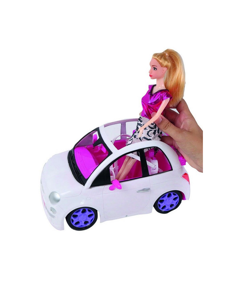 POUPEE MANNEQUIN + FIAT 500