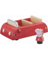 PEPPA PIG BOIS VOITURE ROUGE BOIS