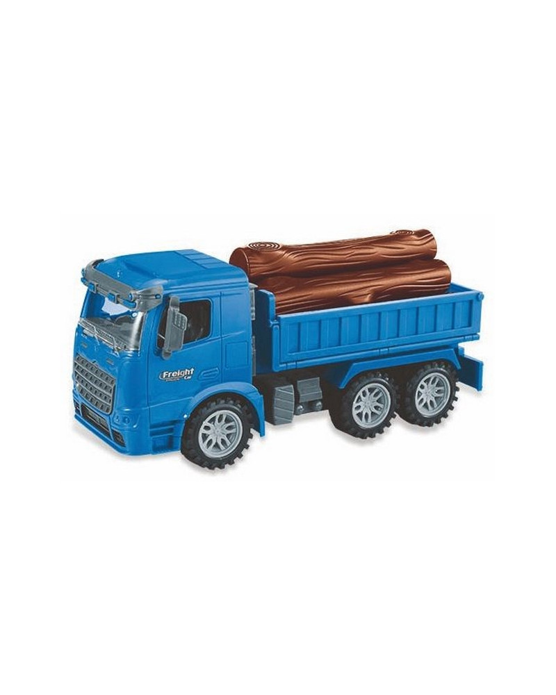 CAMION CHARGEUR BOIS 1/14 FRICTION 27CM