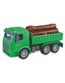 CAMION CHARGEUR BOIS 1/14 FRICTION 27CM