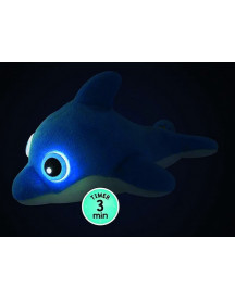 DAUPHIN PELUCHE YEUX S'ALLUMENT