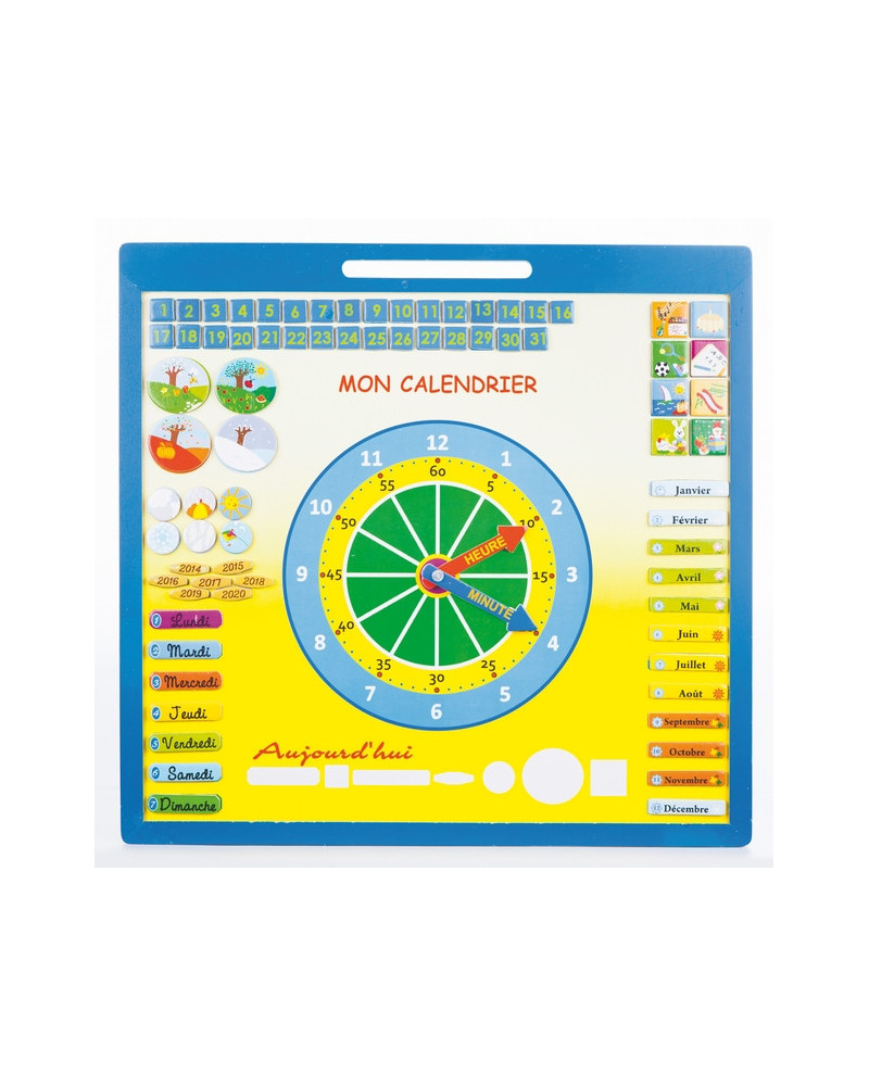 CALENDRIER BOIS MAGN. + METEO