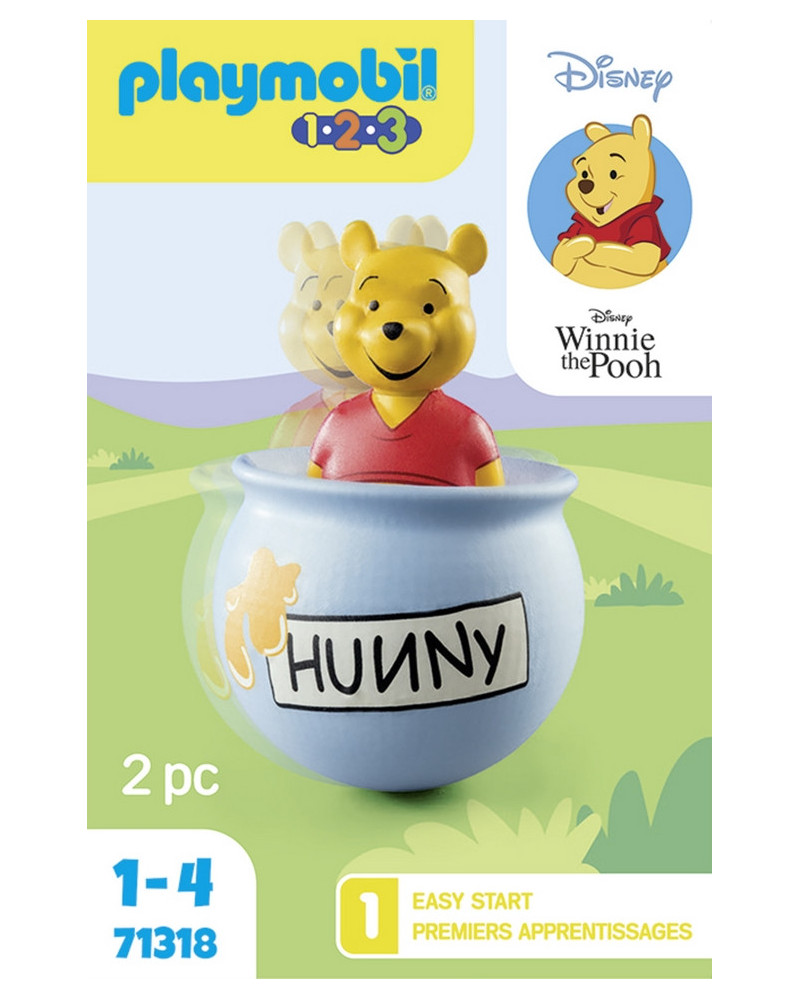 WINNIE L'OURSON ET CULBUTO POT DE MIEL