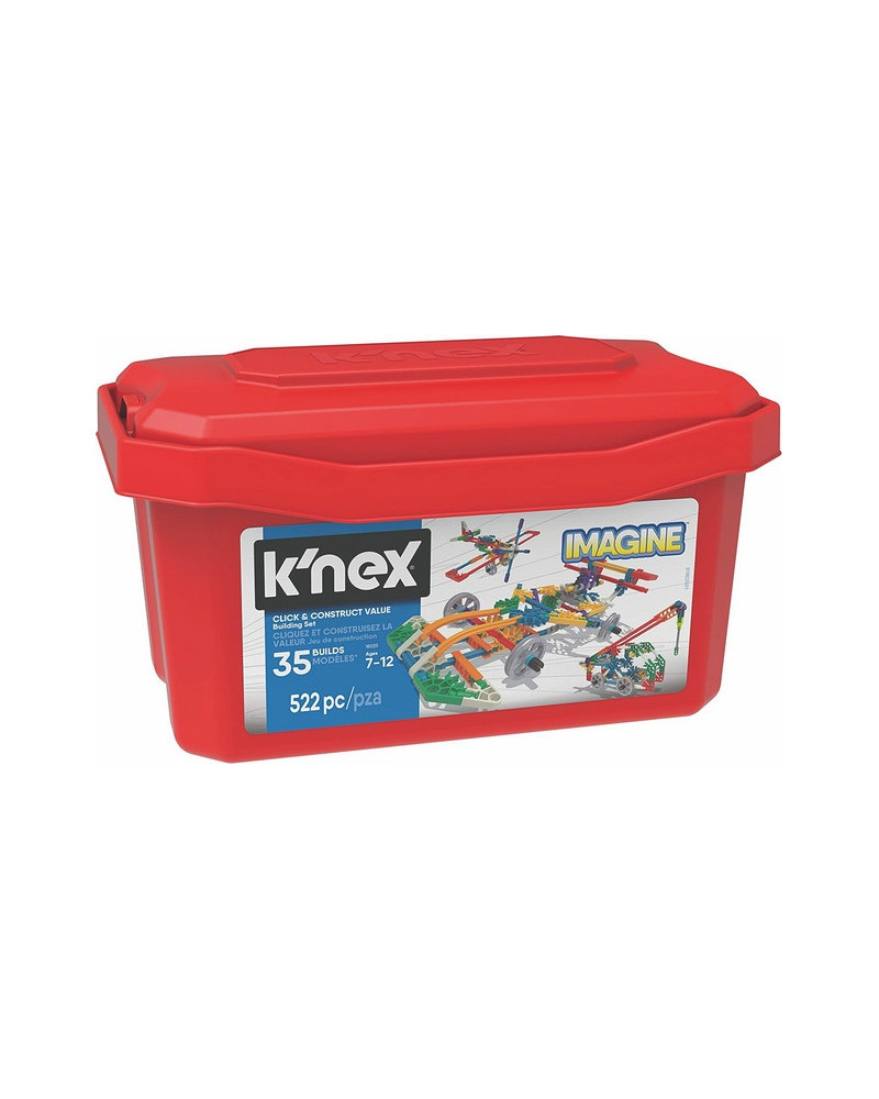CAISSE K'NEX IMAGINE 522 PCES
