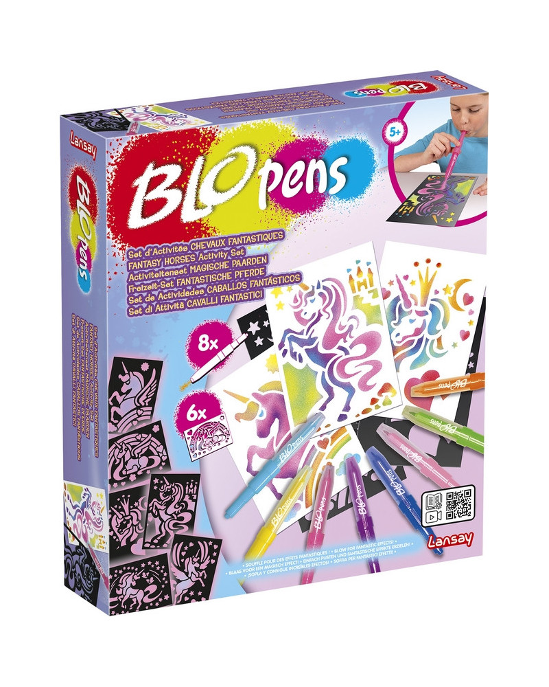 BLOPENS SET D'ACTIVITES CHEVAUX FANTASTI