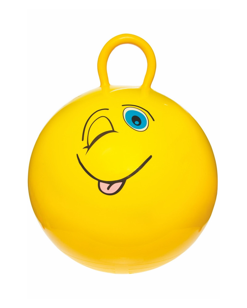 BALLON SAUTEUR 45CM 320GR TETES RIGOLOTE
