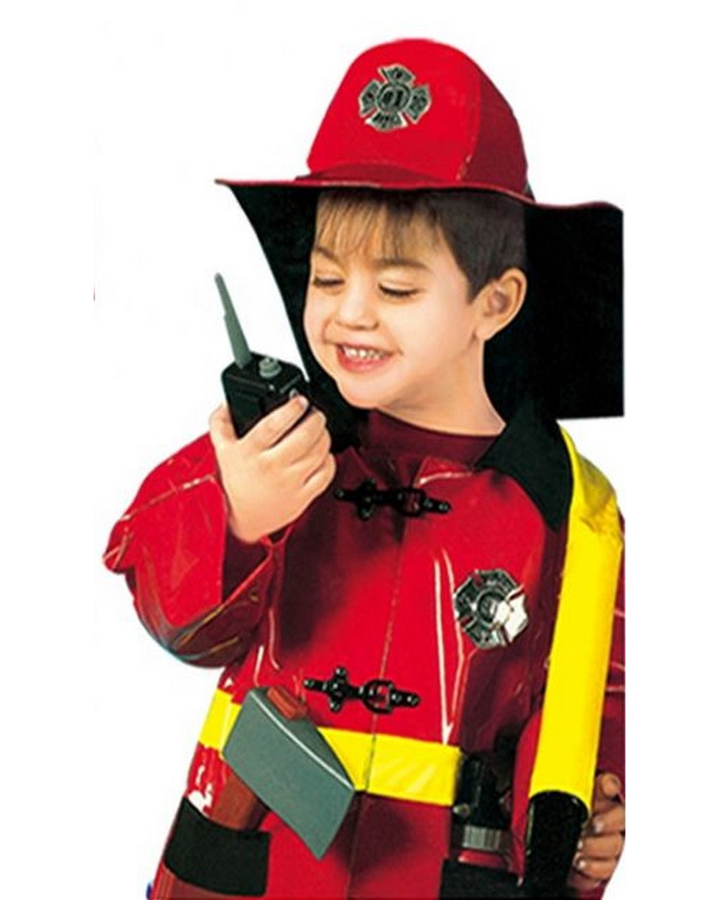 PANOPLIE DE POMPIER + CASQUE + ACC.