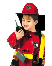 PANOPLIE DE POMPIER + CASQUE + ACC.