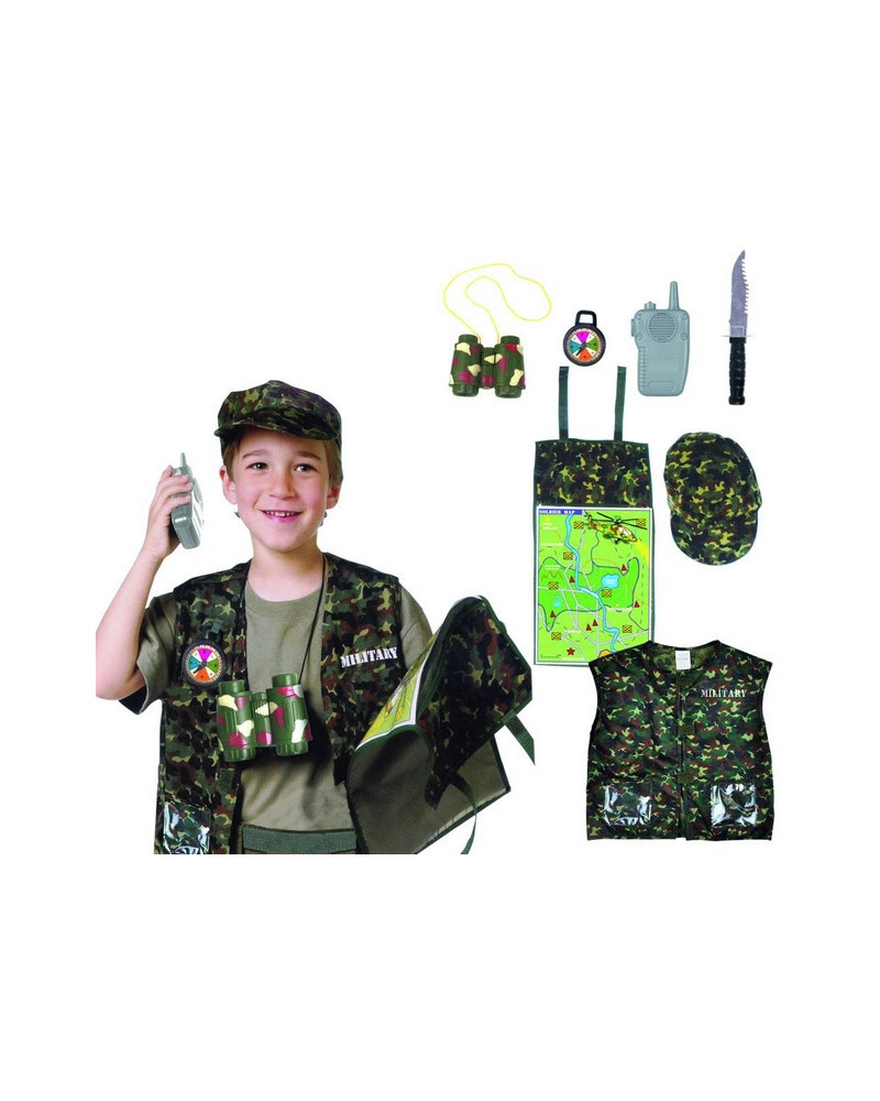 PANOPLIE DE MILITAIRE + ACC.