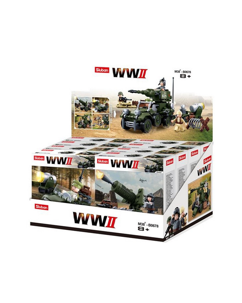 DSPL WORLD WAR PETITES BOITES ARMES/SOLD