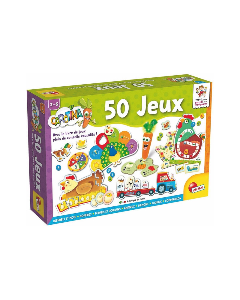 50 JEUX AVEC CAROTINA