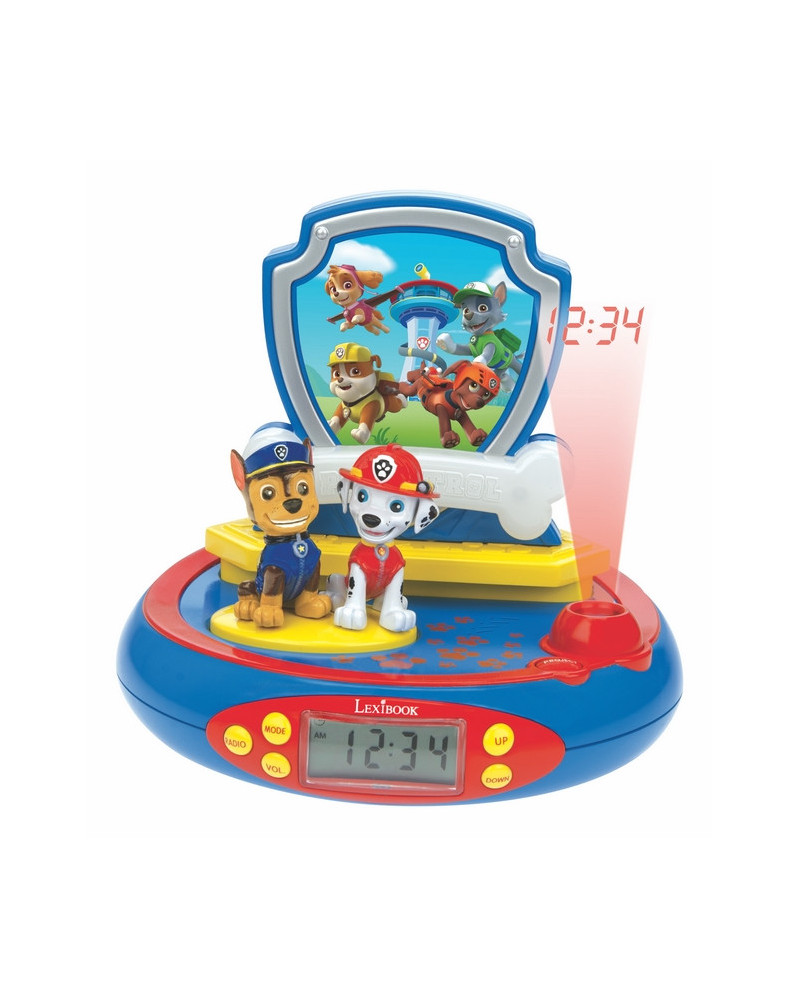 PAW PATROL RADIO REVEIL PROJECTEUR
