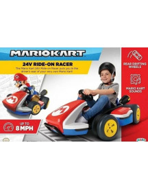 KART MARIO 24V 13KMH 3 VITESSES ET SONS