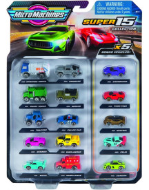MICRO MACHINES PACK DE 15