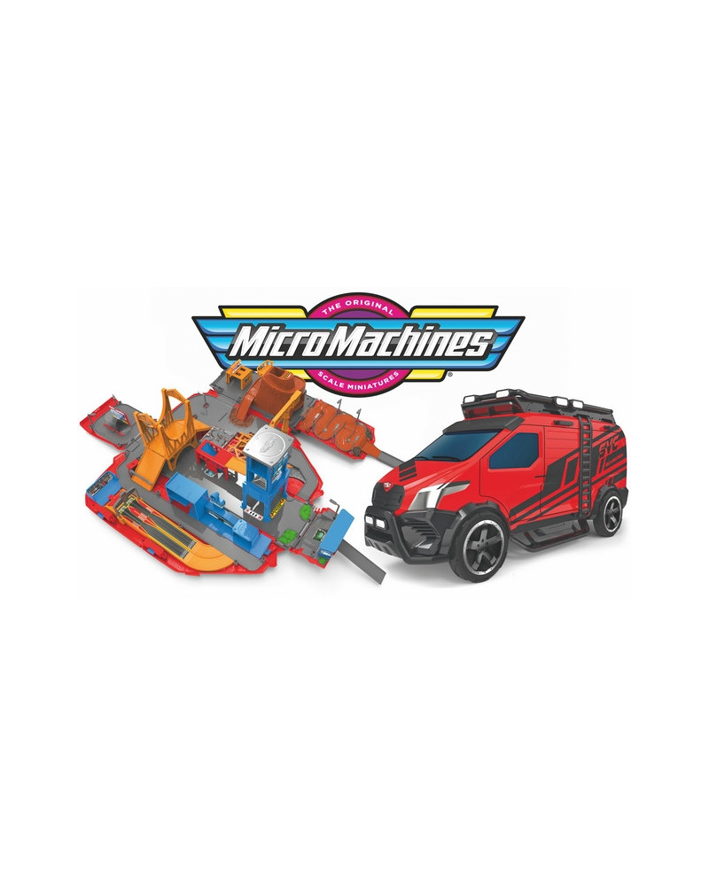 MICROMACHINES VAN SUPER PLAYSET