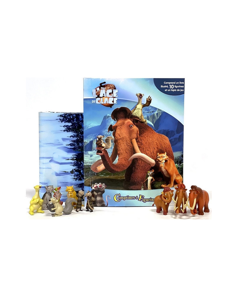COFFRET COMPTINES ET FIGURINES AGE DE GL