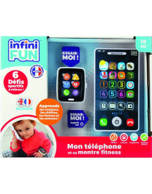 MON TELEPHONE ET SA MONTRE FITNESS