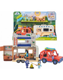 BLUEY JEEP + CARAVANE + PERS. + ACC.