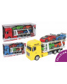 CAMION 44 CM TRANSPORT 4 VOITURES