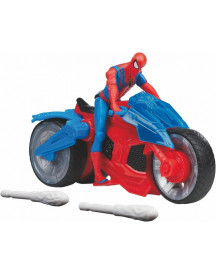 SPIDERMAN 10CM + MOTO