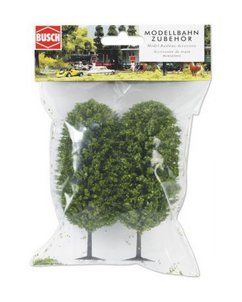 2 ARBRES FEUILLUS 130MM